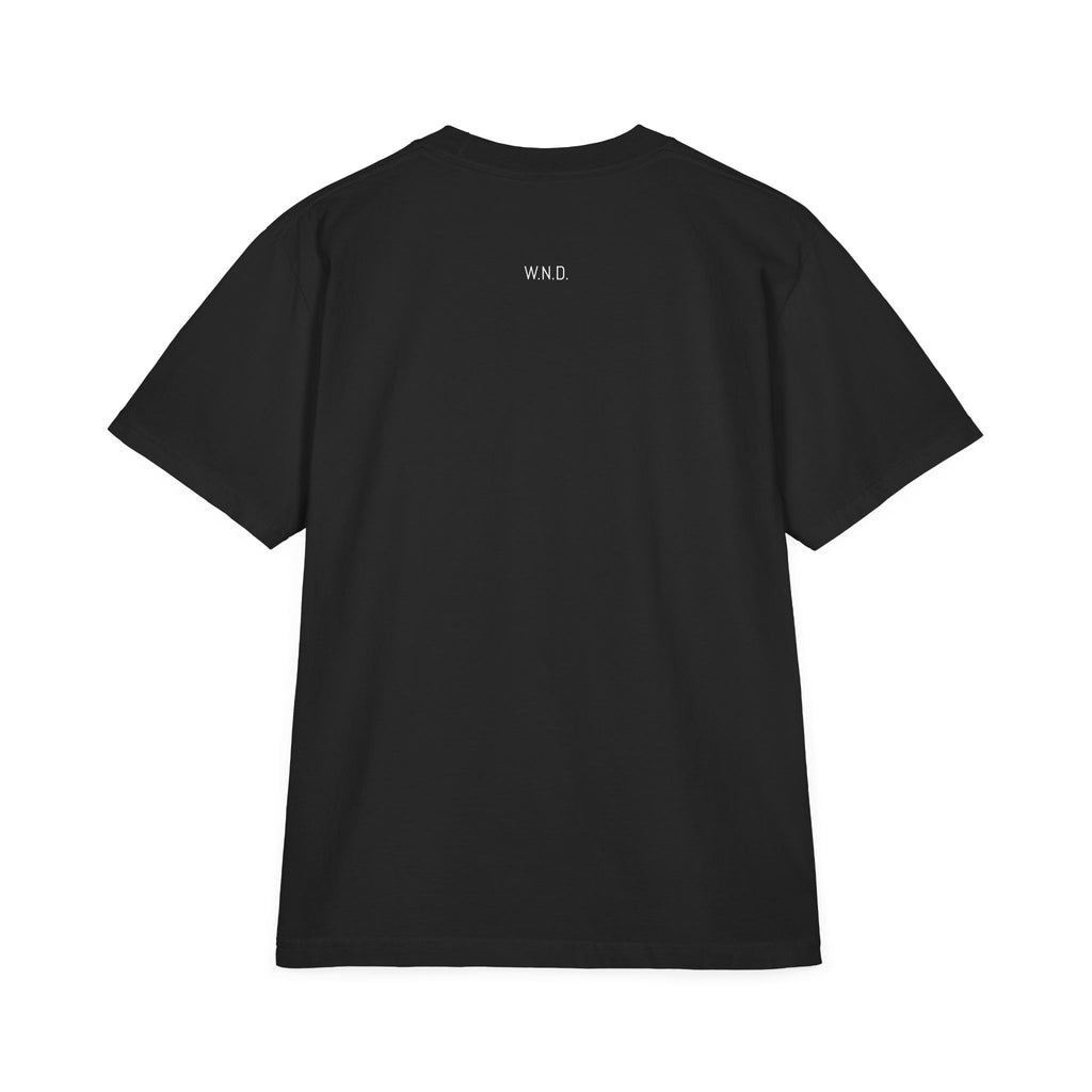 We Never Die T-Shirt — Minimalist Vintage Script Tee