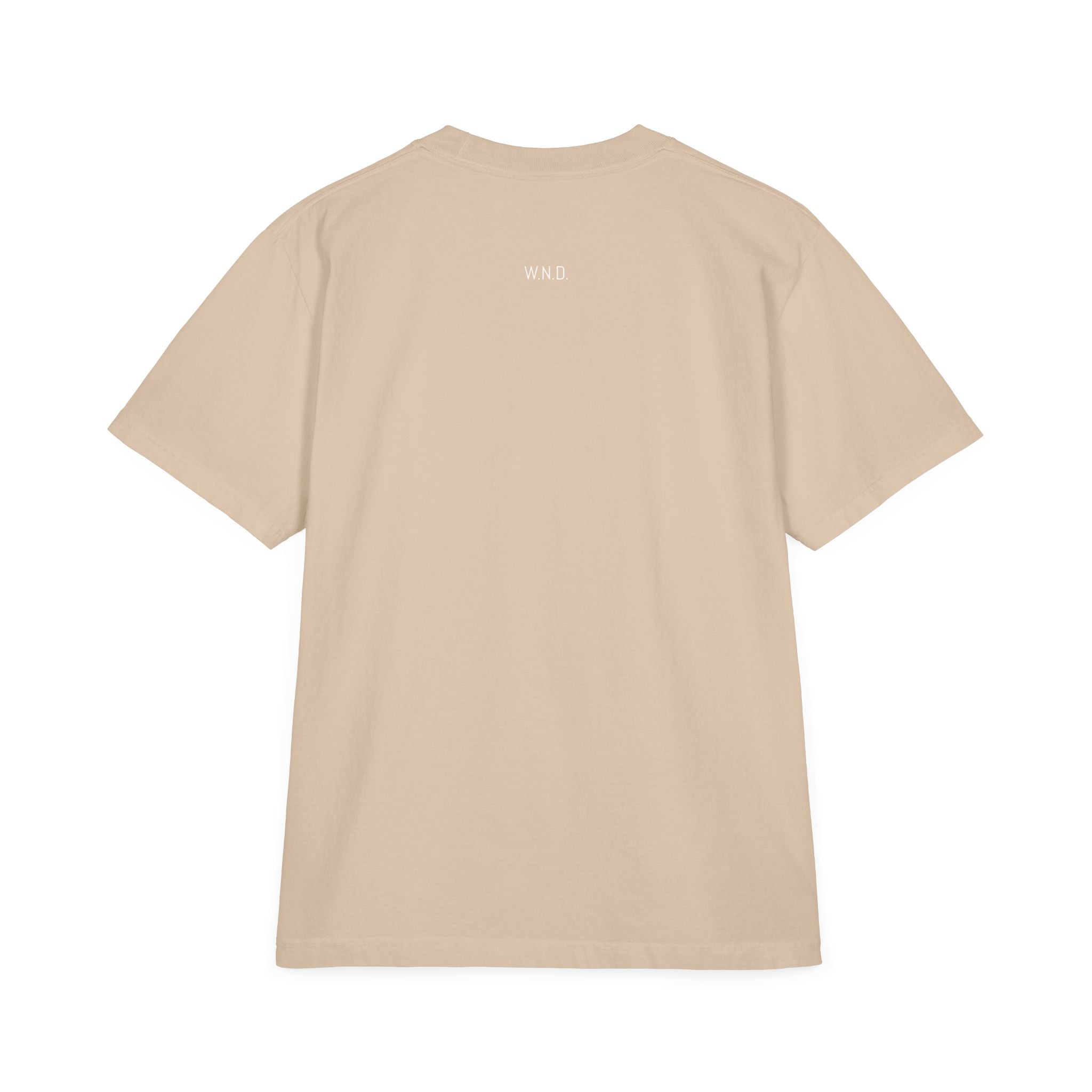 We Never Die T-Shirt — Minimalist Vintage Script Tee