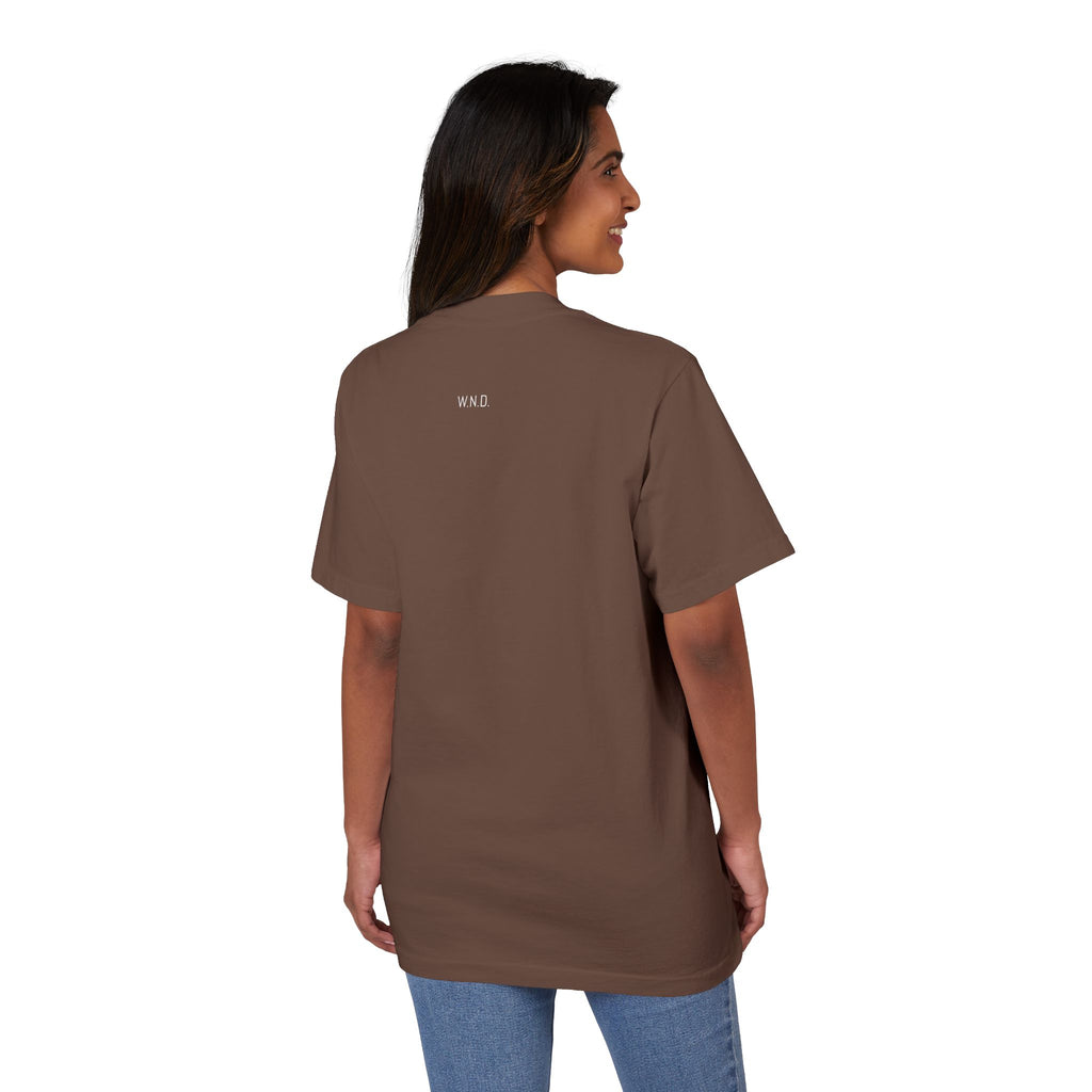 We Never Die T-Shirt — Minimalist Vintage Script Tee